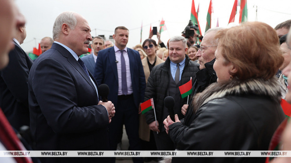 Лукашенко посещает с рабочей поездкой Гродно