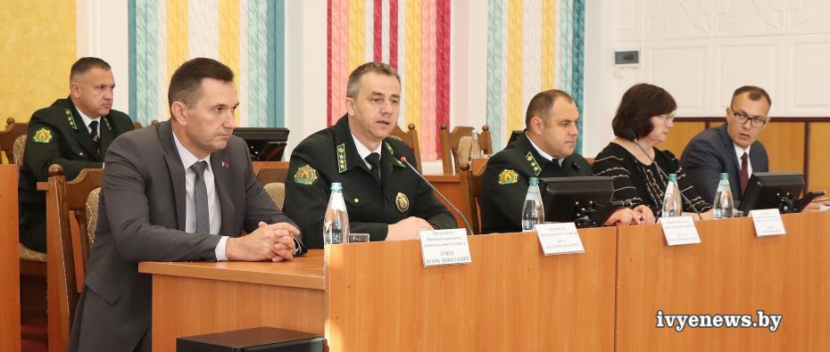 На базе Ивьевского лесхоза прошла выездная коллегия Министерства лесного хозяйства Республики Беларусь